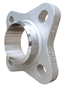 Stainless steel refrigeration flange